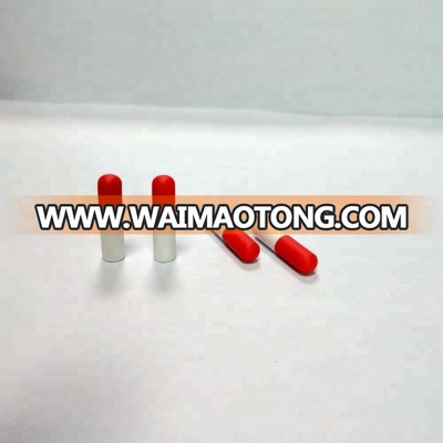 High quality custom rubber color metal tips for hoodie