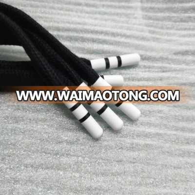 YLDS factory price rubber color shoelace metal aglet