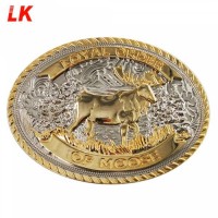 Custom Zinc Alloy Made Logo Belt Buckle Western Belt Buckle With Logo For Men